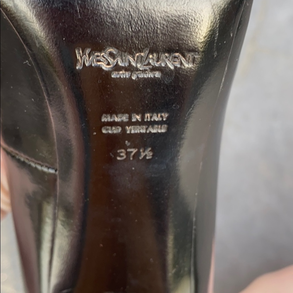 Yves Saint Laurent black pump - Picture 4 of 7